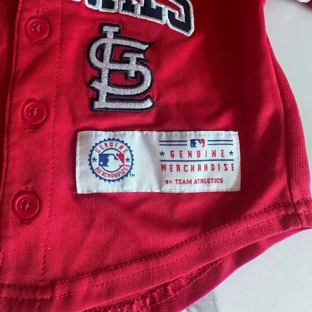 St. Louis Cardinals Jersey - Size 12 Months - Red
